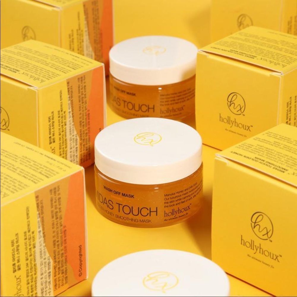 NWT HollyHoux Midas Touch Smoothing Face Mask